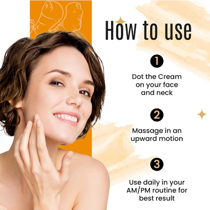Natural Turmeric Face Cream with Vitamin C - 50ml