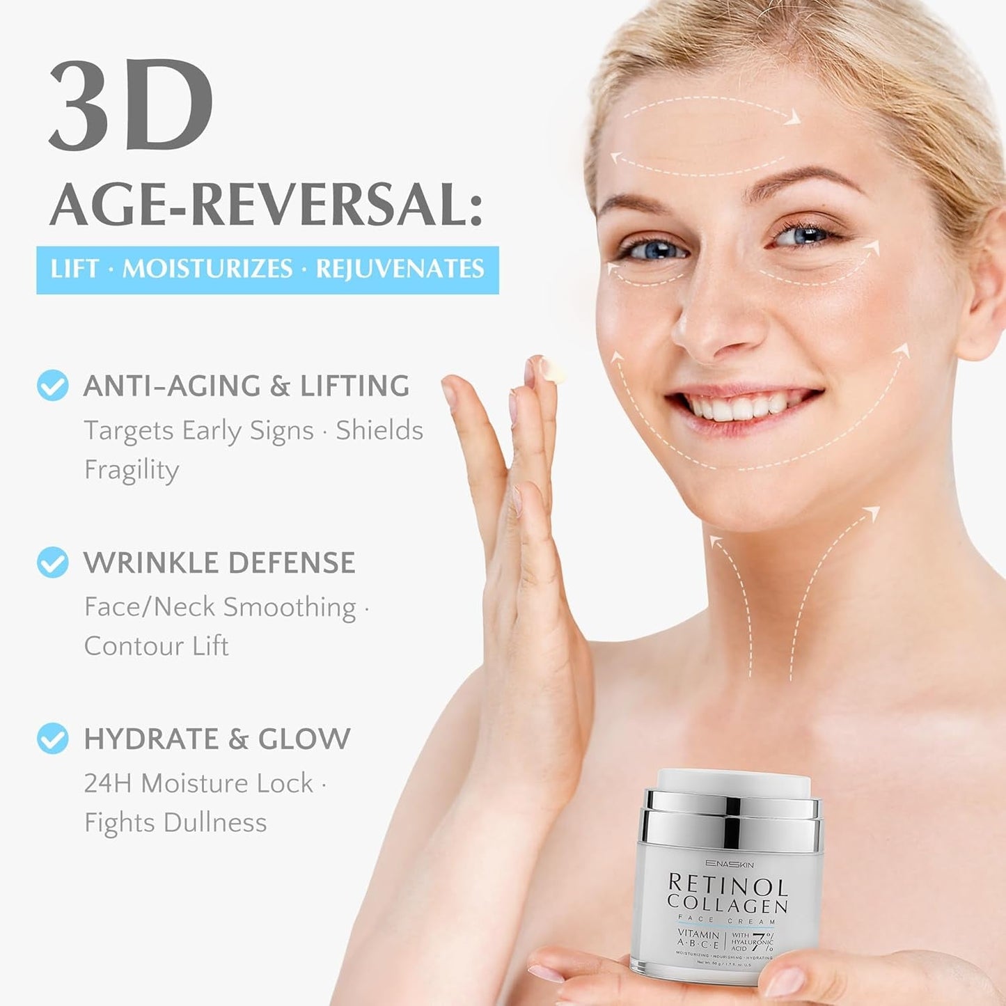 Anti Aging Moisturizing Face Cream with Retinol
