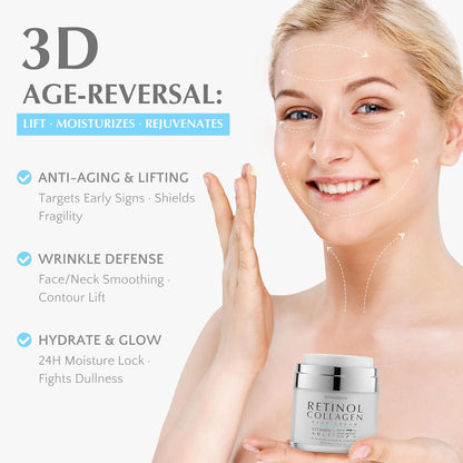 Anti Aging Moisturizing Face Cream with Retinol