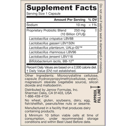 Women's 4-in-1 Probiotic Supplement Capsules