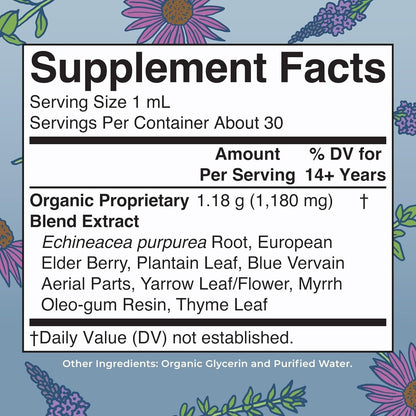 Natural Herbal Immune Boost Liquid Extract 30ml