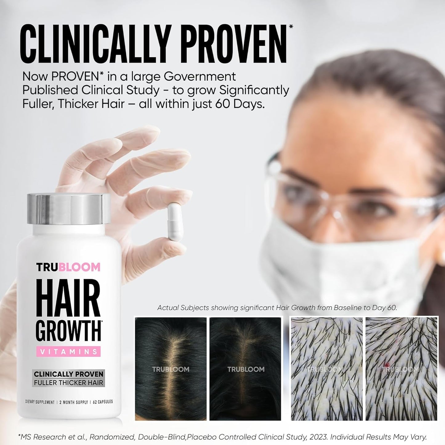 Natural Hair Growth Supplements for Thicker Hair