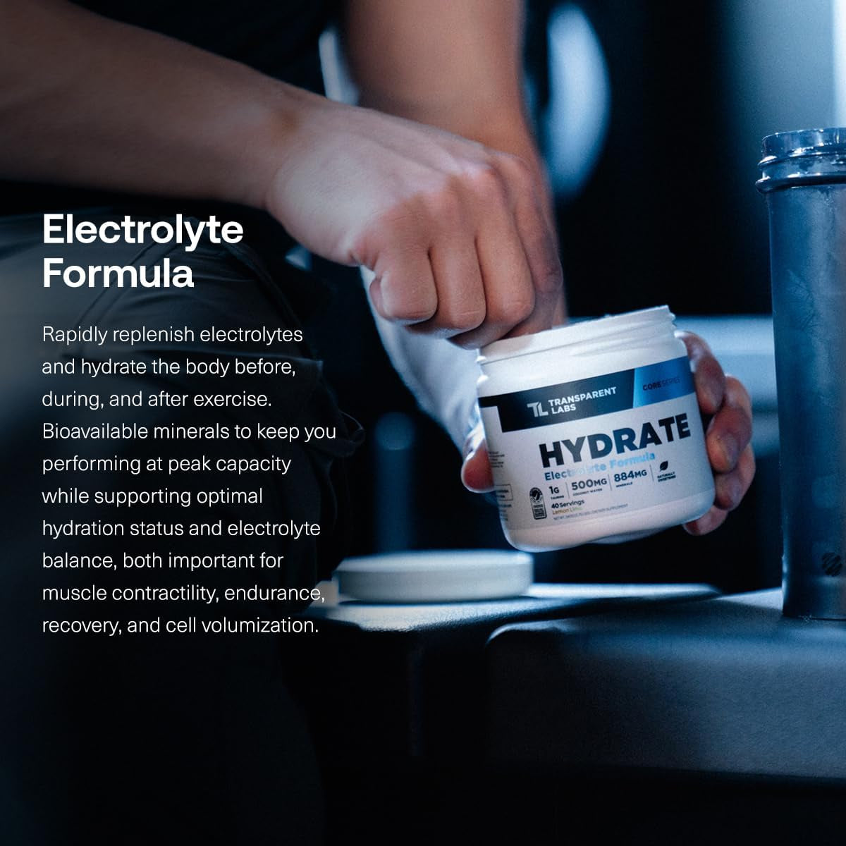 Fast Hydrating Electrolyte Supplement Powder
