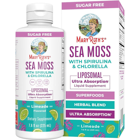 Natural Sea Moss Liquid Supplement with Green Superfoods - Mycosmeticslondon