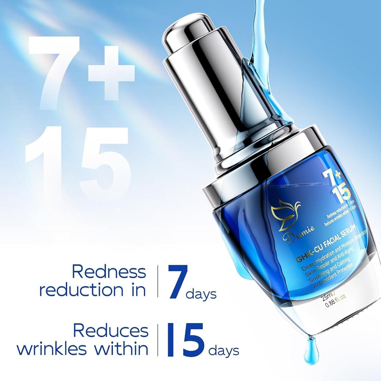 Natural Copper Anti Aging Face Serum 25ml