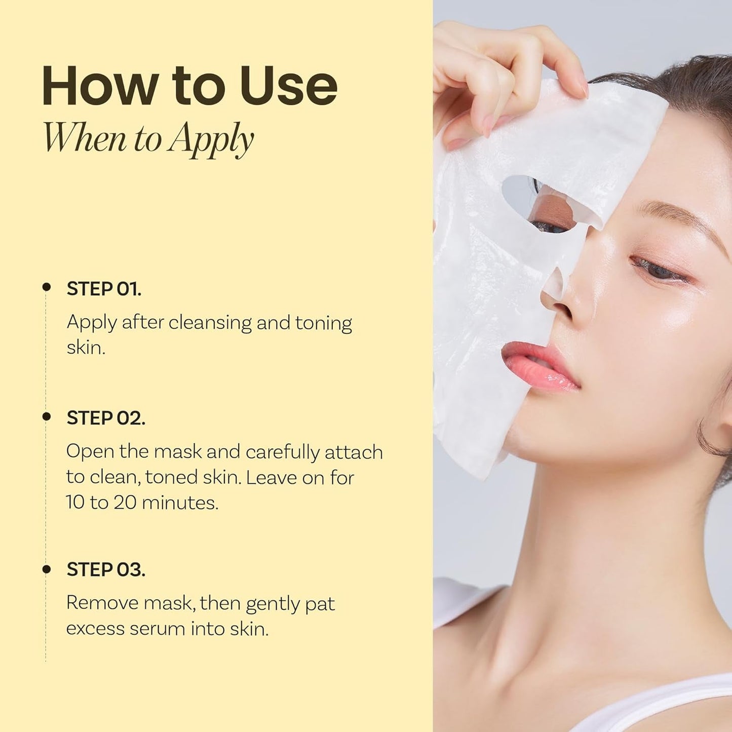 Gentle Soothing Face Mask Pack - 6 Hydrating Sheets