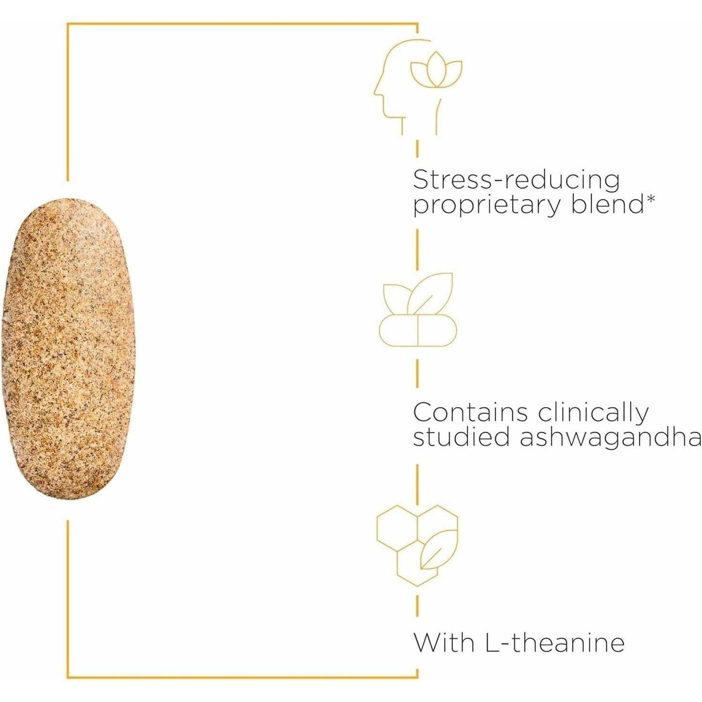 Natural Sleep Aid Stress Relief Tablets