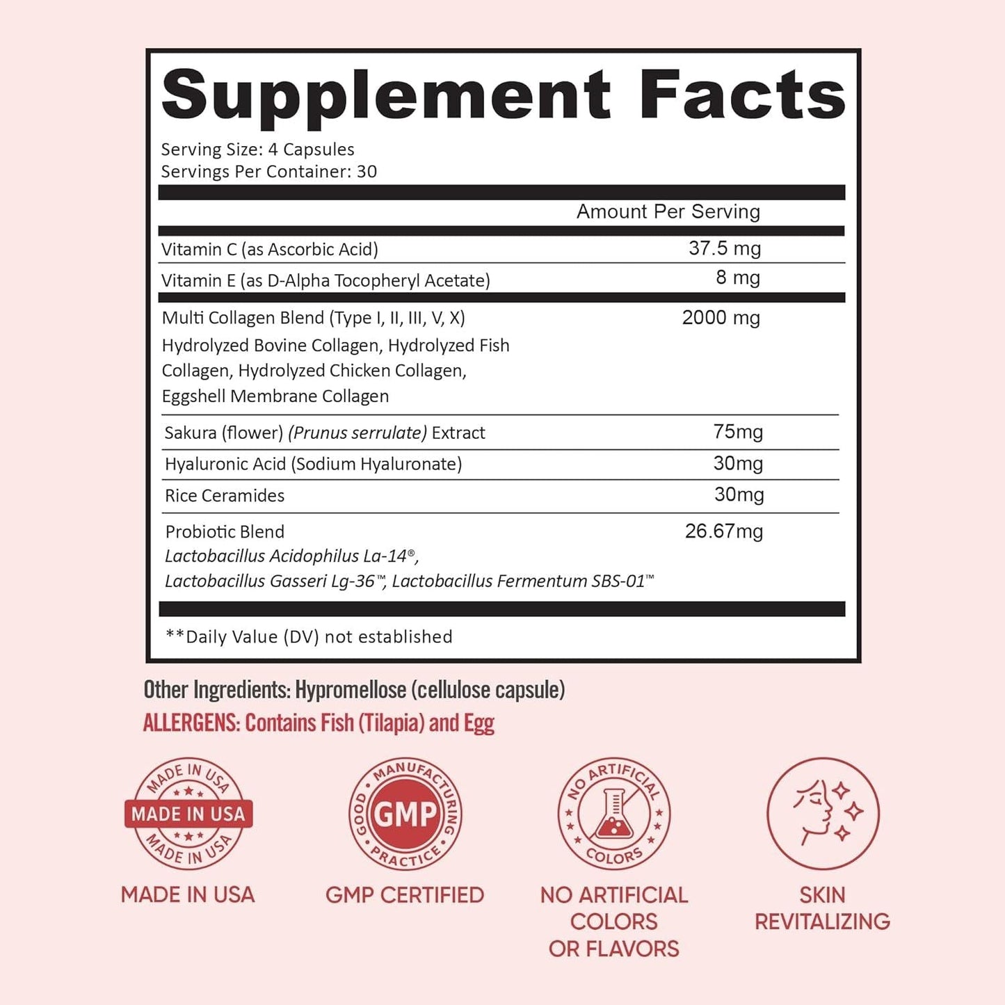 Women's Health Supplement Cherry Capsules
