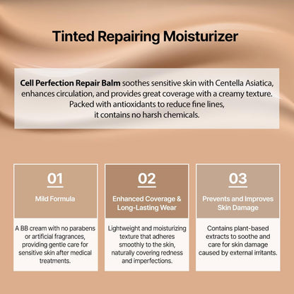 Nourishing Tinted Moisturizer for Dry Skin Repair