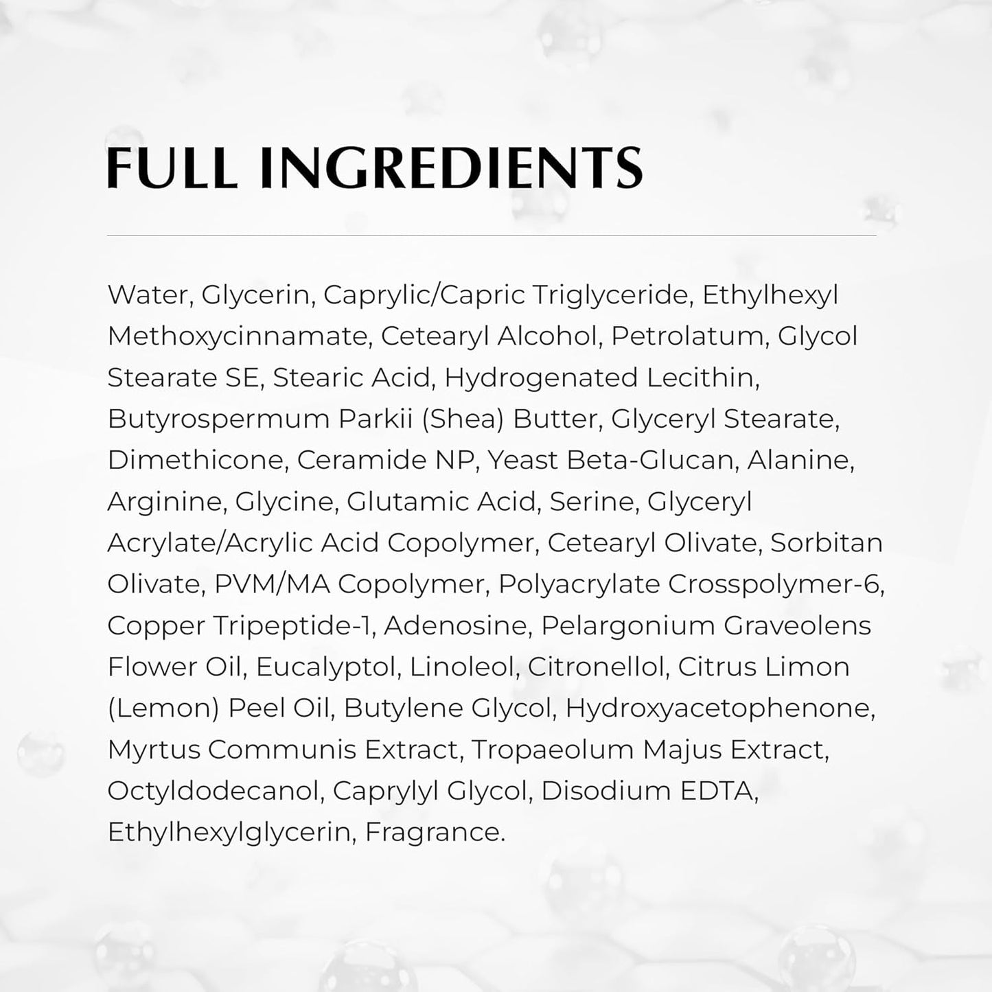 Rich Nourishing Anti Aging Night Moisturizer Cream