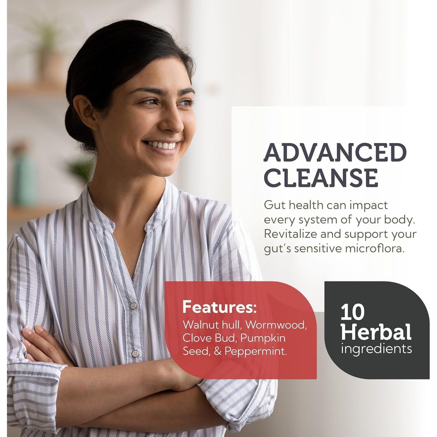 Natural Gut Health Supplement - 90 Softgels