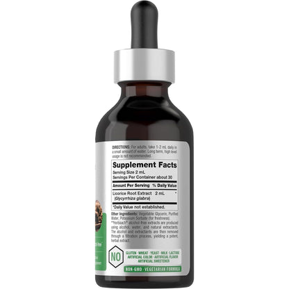 Natural Licorice Root Liquid Supplement