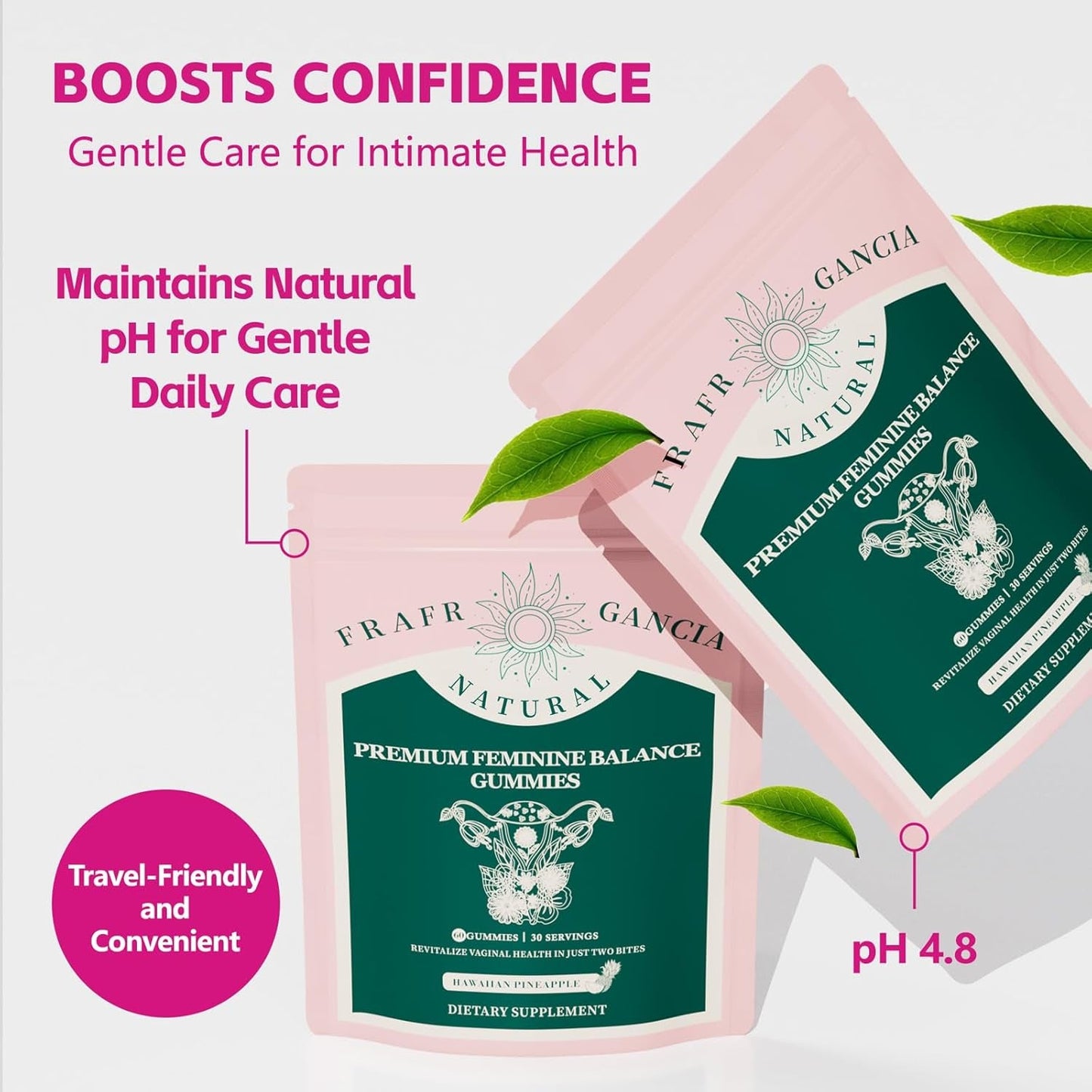 Natural pH Balance Immunity Gummies for Women