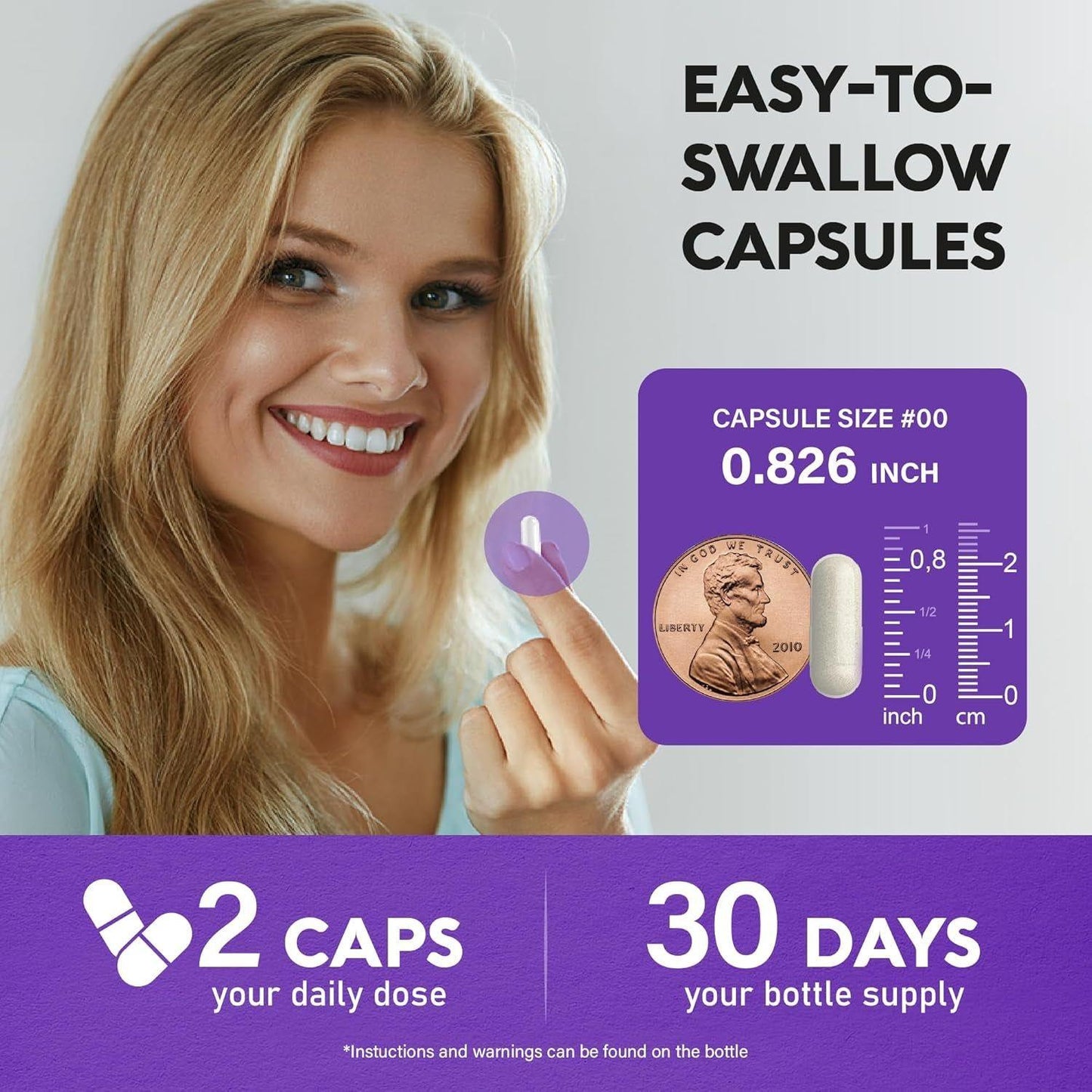 Premium Biotin Collagen Keratin Capsules for Hair Skin Nail Health