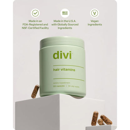 Nourishing Hair Supplements - 120 Tablets, 30 Day Supply