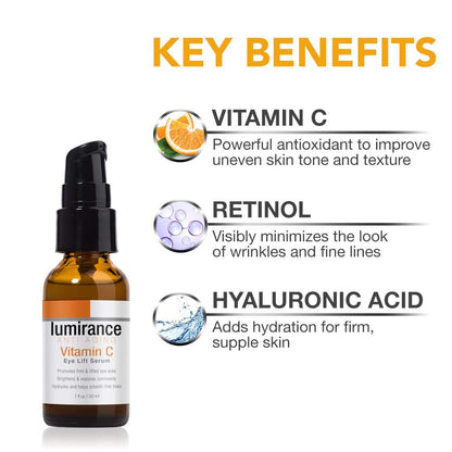 Anti Aging Eye Serum 30ml - Reduces Wrinkles & Puffiness