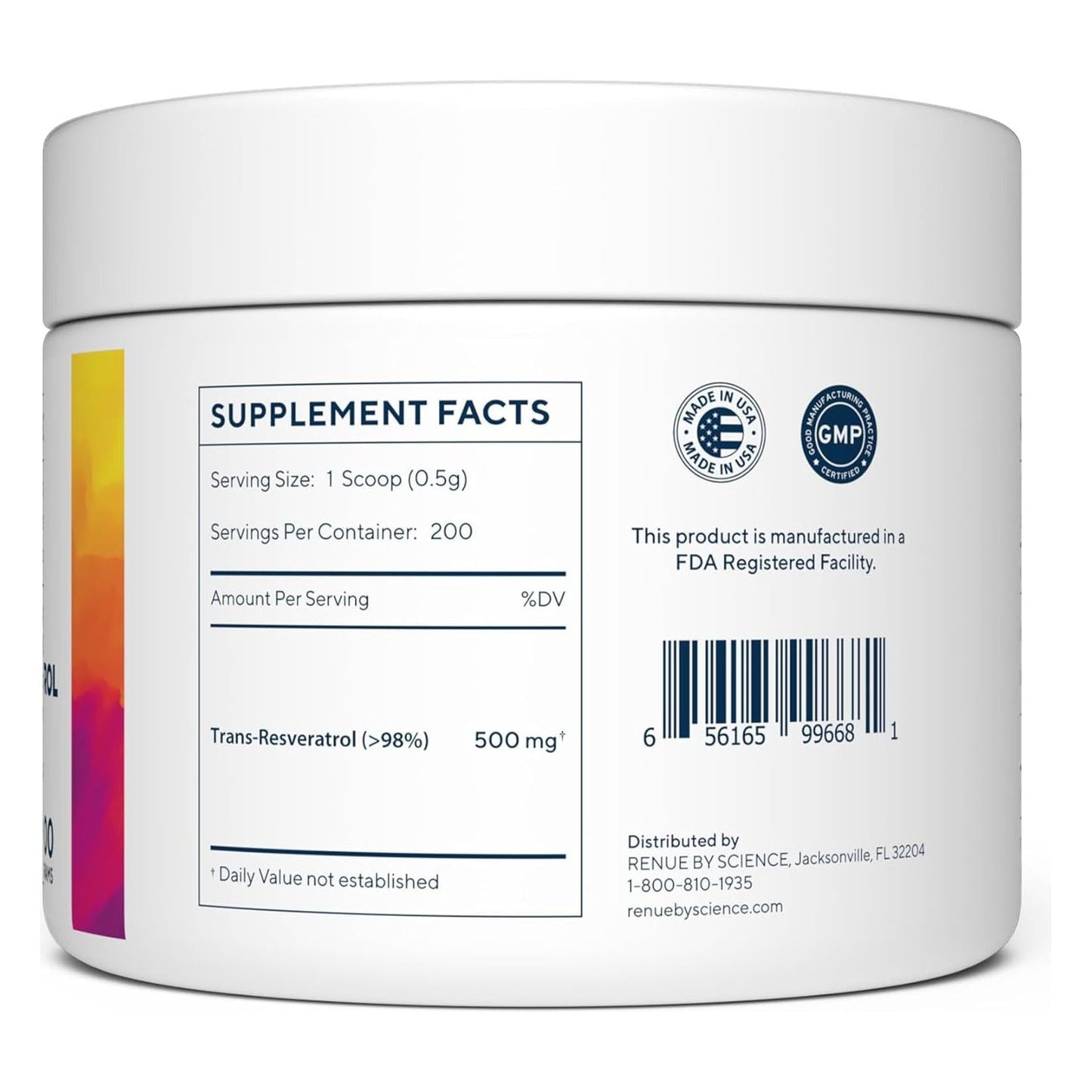 Premium Resveratrol Powder 100g Natural Antioxidant Supplement