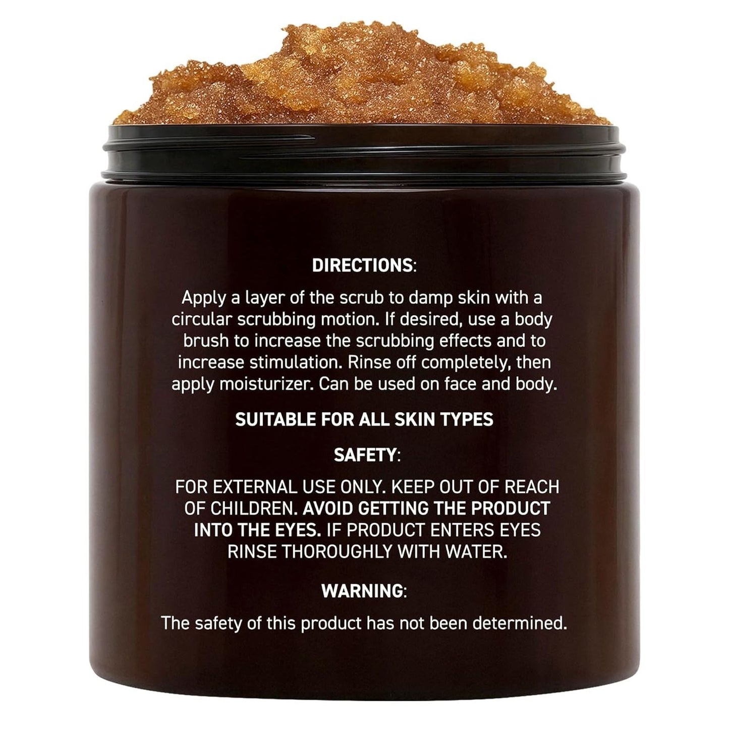 Natural Exfoliating Body Scrub with Brown Sugar