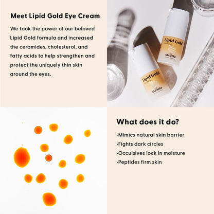 Rich Eye Cream for Dark Circles and Hydration