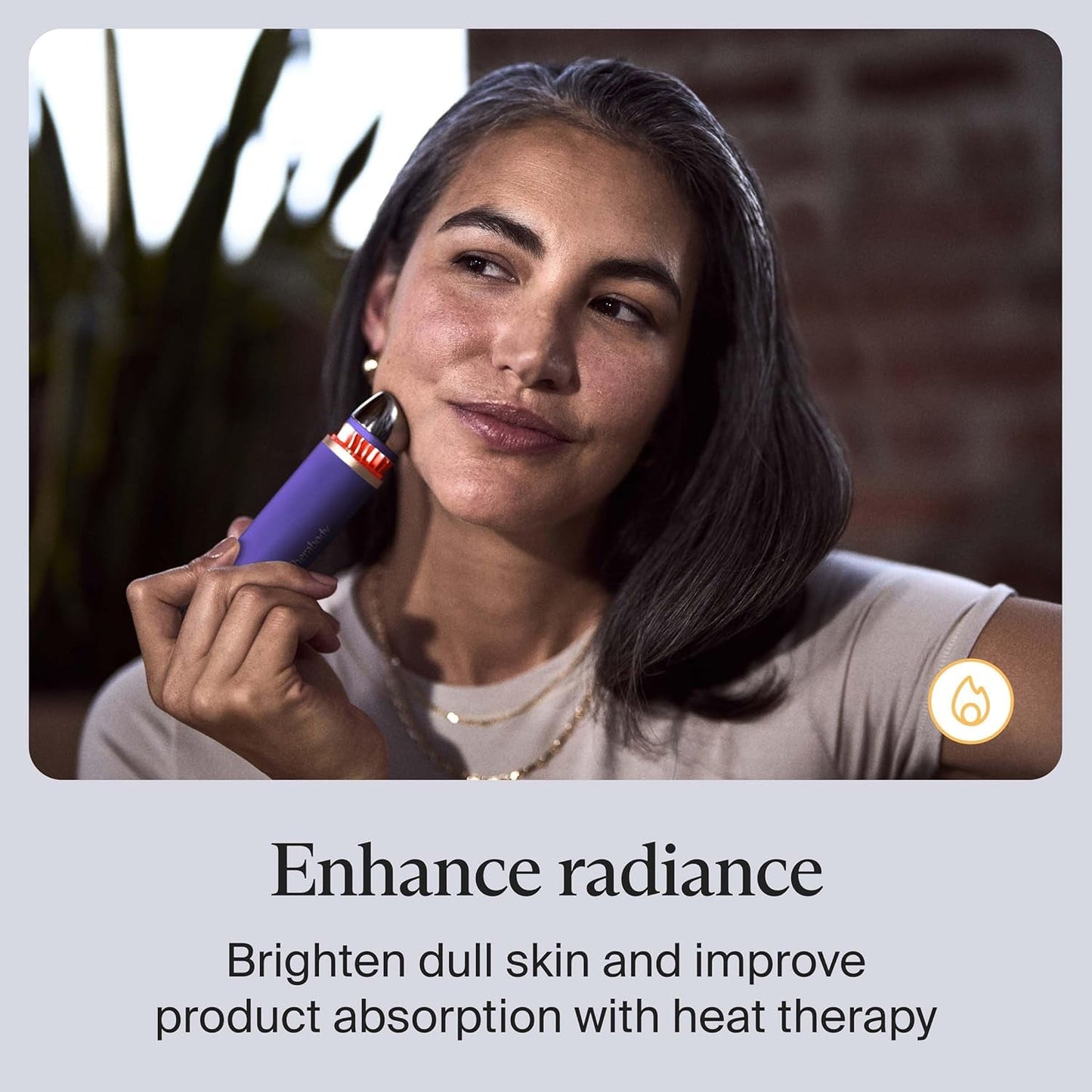 Compact Facial Massager for Puffy Skin Relief