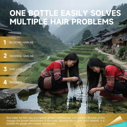 Nourishing Rice Water Hair Serum for Thicker Hair