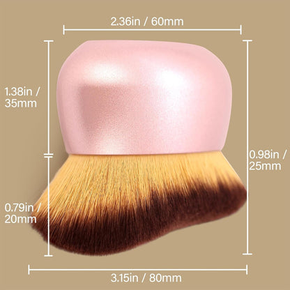 Big Fluffy Makeup Brush 75mm Wide Soft Kabuki Brush