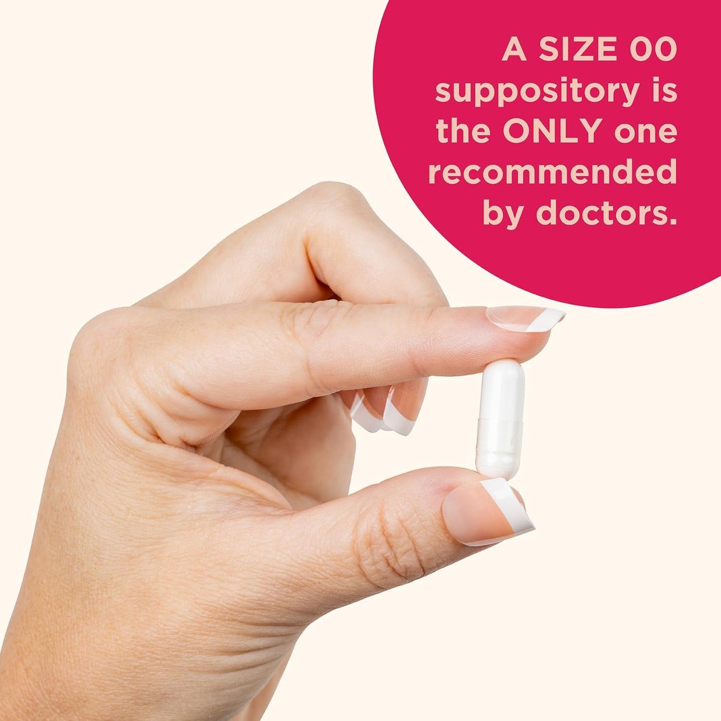 Natural Vaginal Health Suppositories - 60 Count