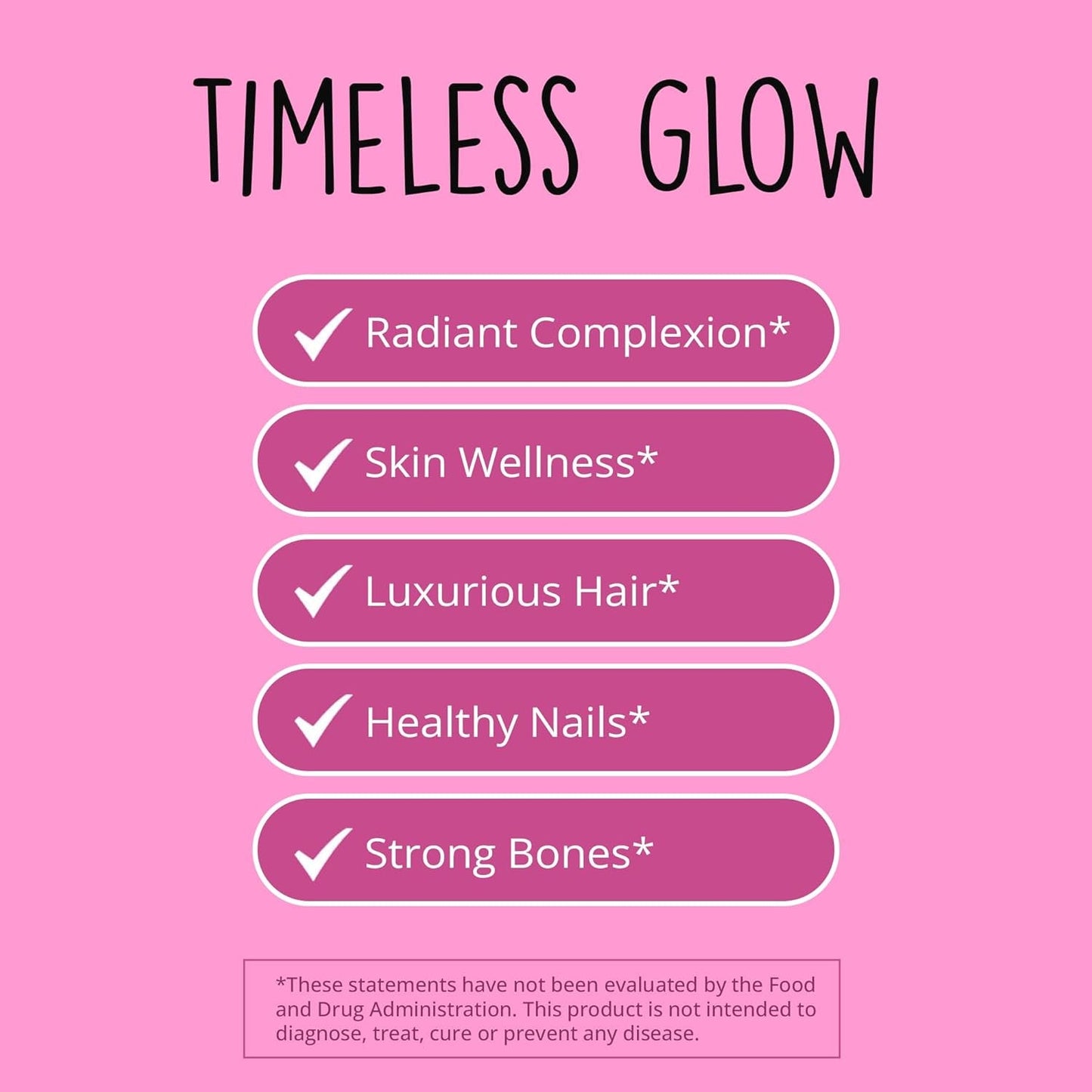 Natural Vegan Collagen Booster Tablets