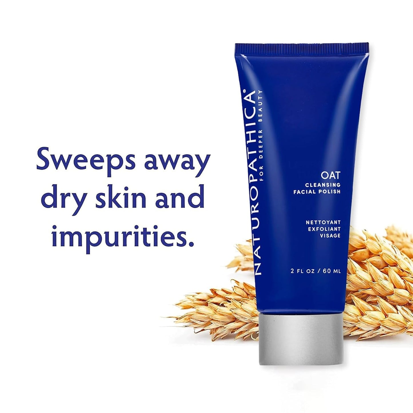 Soothing Oat Facial Exfoliator Cleanser