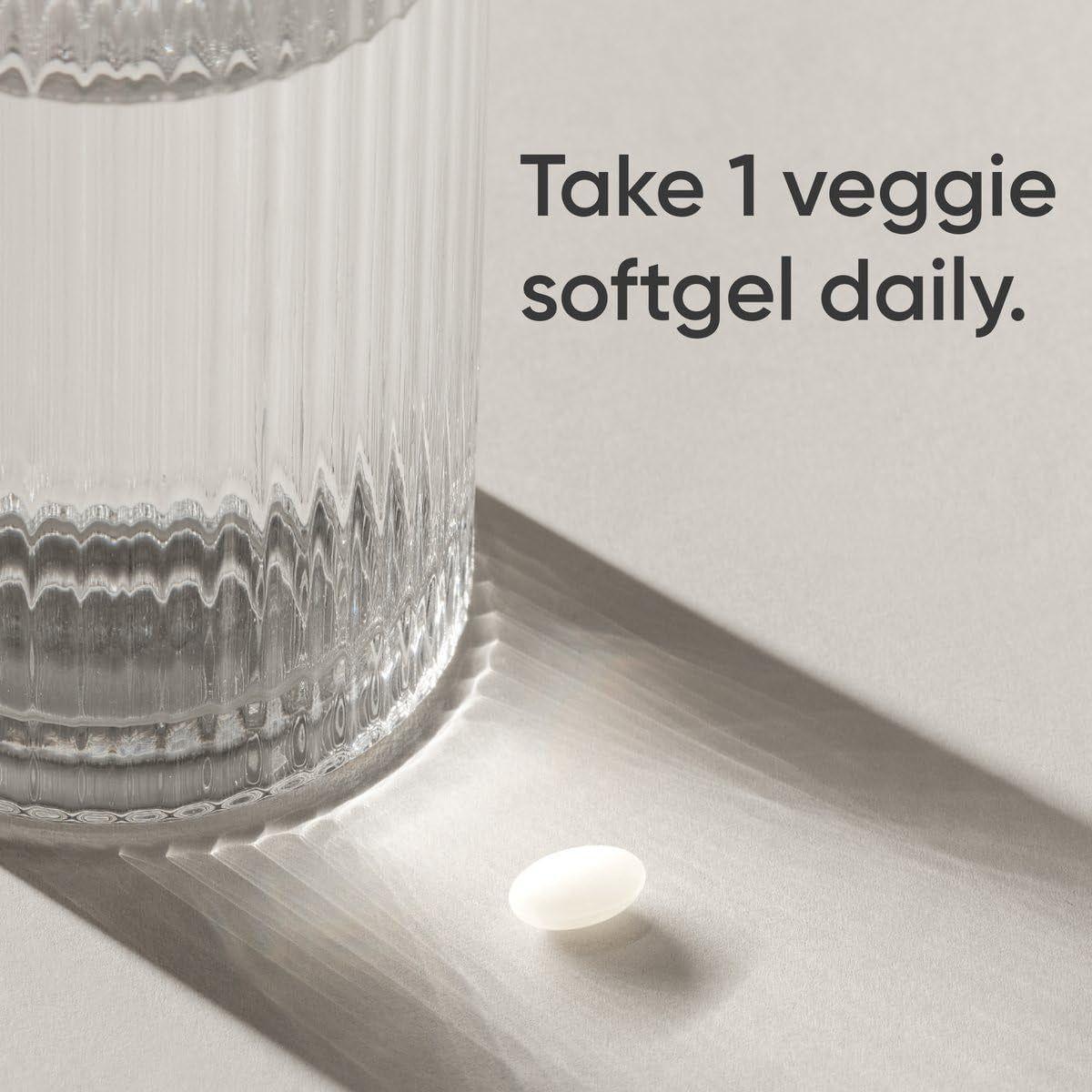 Premium Vegan Biotin Softgels with Coconut Oil