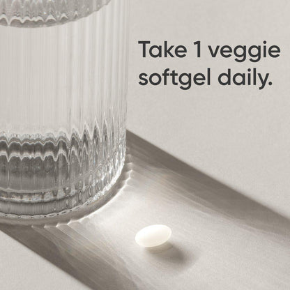 Premium Vegan Biotin Softgels with Coconut Oil