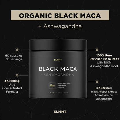 Natural Energy Boost Supplement for Men with Maca Root