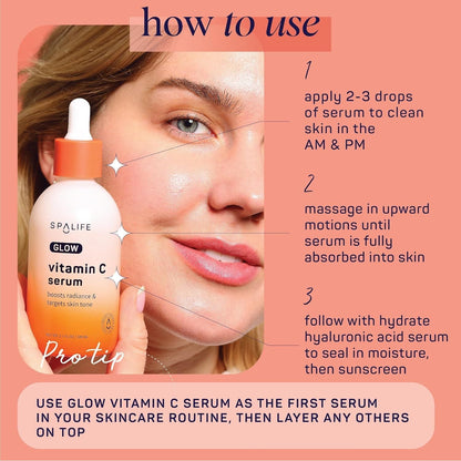 Natural Vitamin C Face Serum - 100ml Brightening Treatment