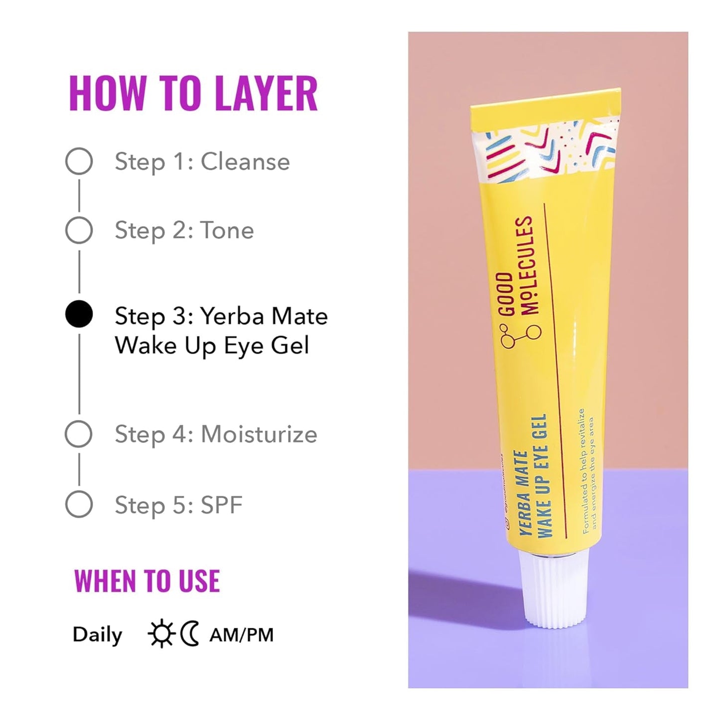 Natural Yerba Mate Eye Gel - Refreshing & Anti-Puff