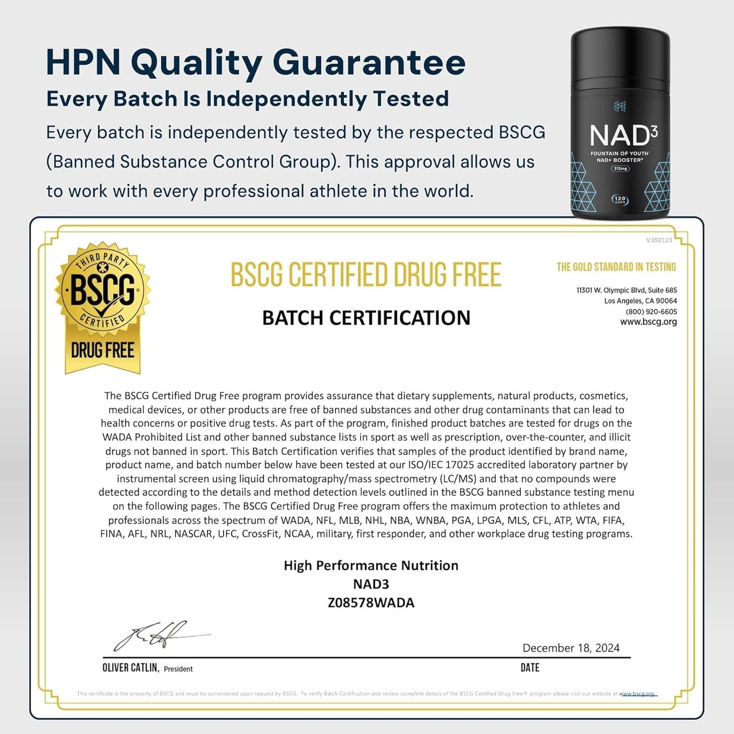 Premium NAD+ Supplement for Energy and Anti Aging