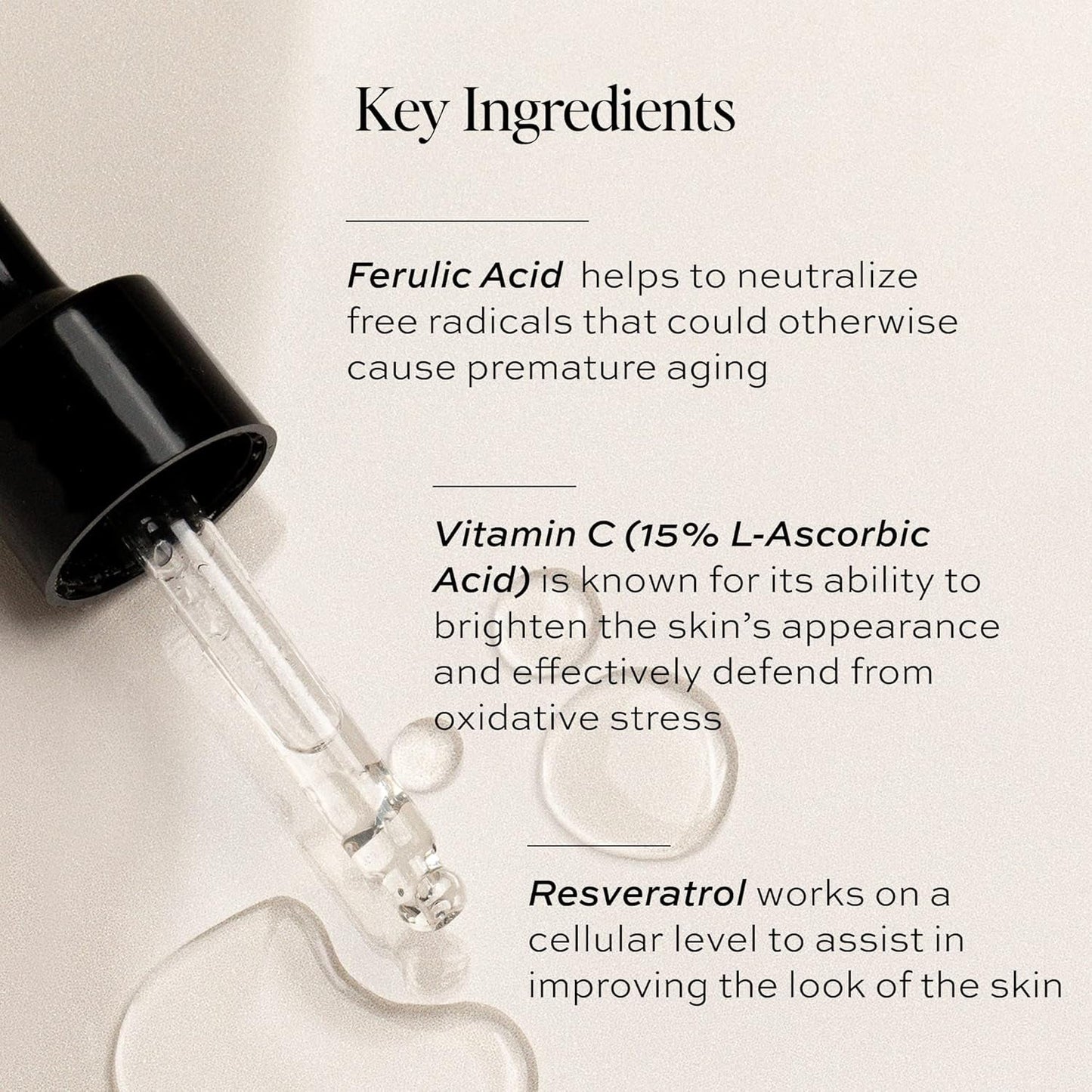 Glowing Skin Vitamin C Serum - 30ml | Brightening Antioxidant Cream