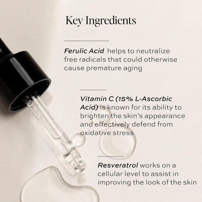 Glowing Skin Vitamin C Serum - 30ml | Brightening Antioxidant Cream