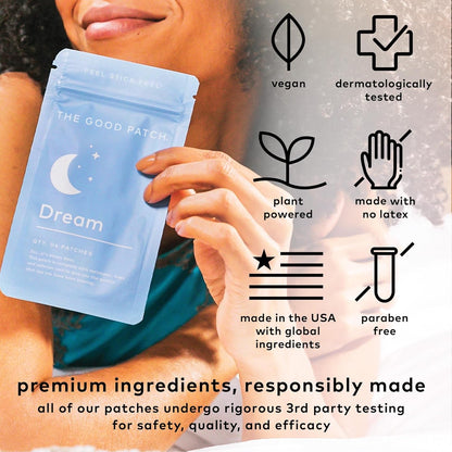 Natural Sleep Aid Patches with Melatonin