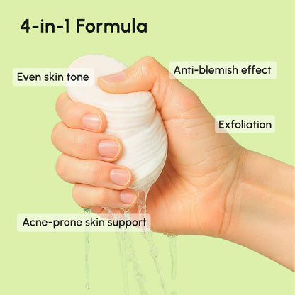 Gentle Exfoliating Toner Pads for Acne Prone Skin
