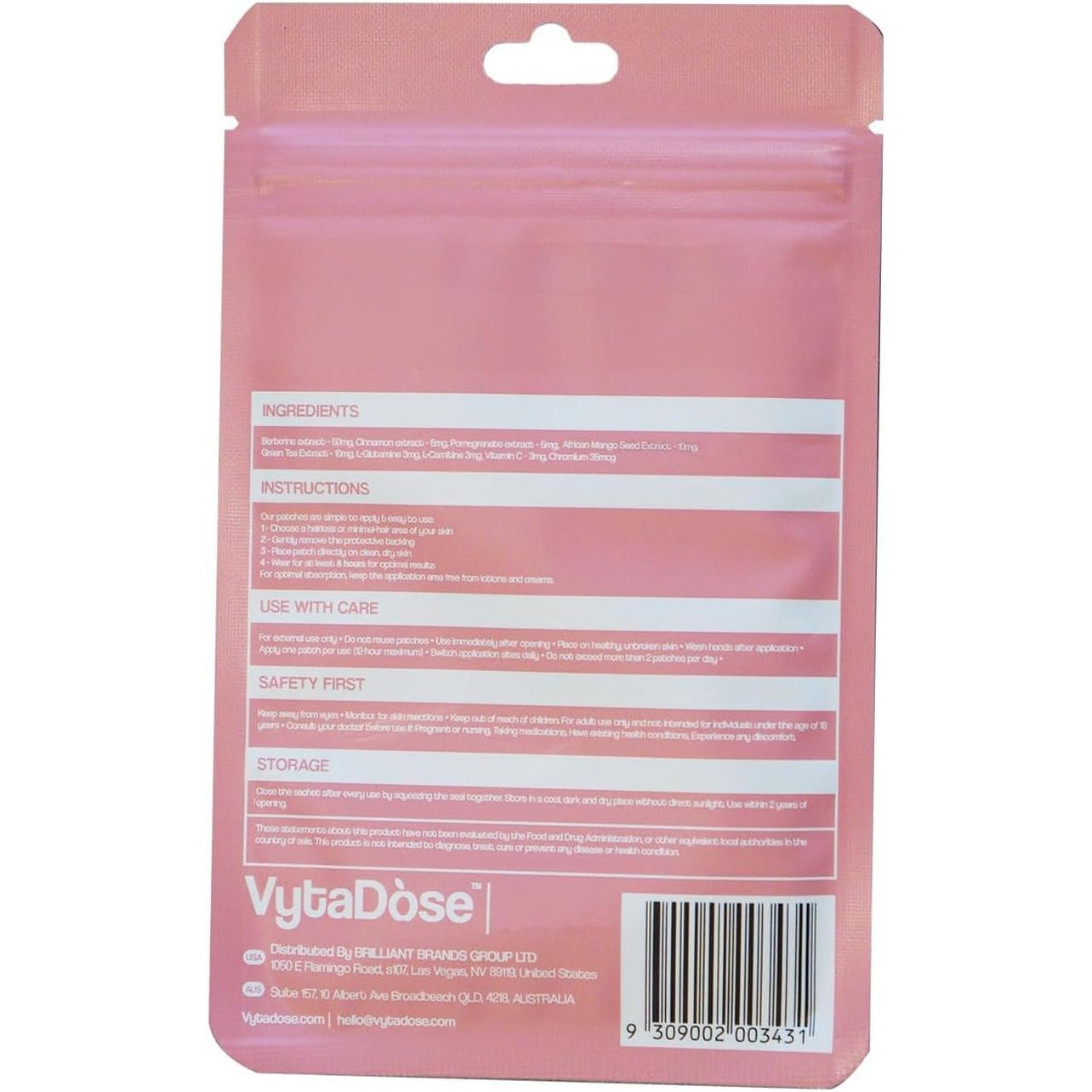 Strong Appetite Control Weight Loss Patches
