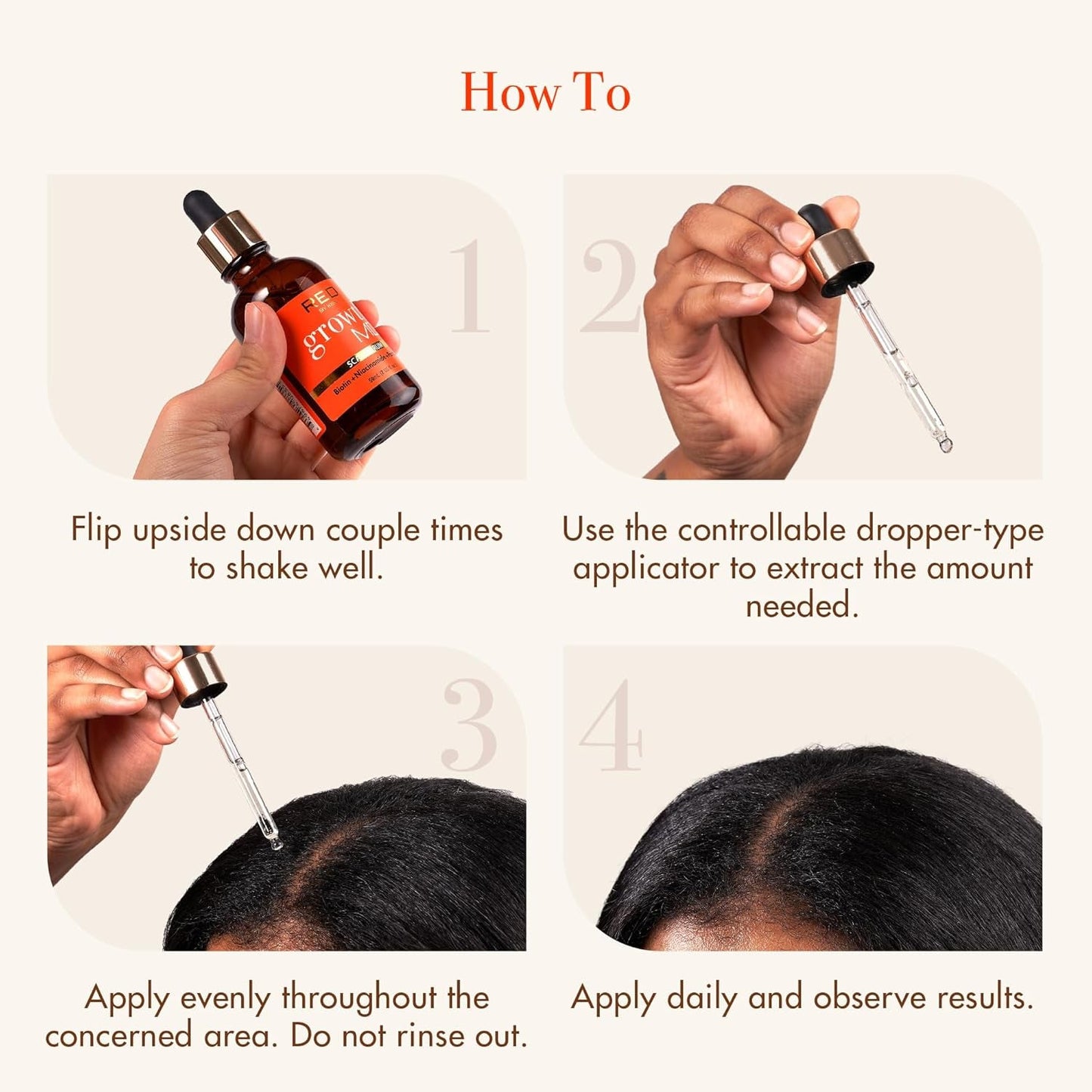 Nourishing Hair Growth Serum for Dry Scalp Treatment