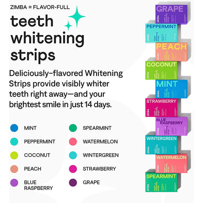 Effective Watermelon Teeth Whitening Strips 28 Count
