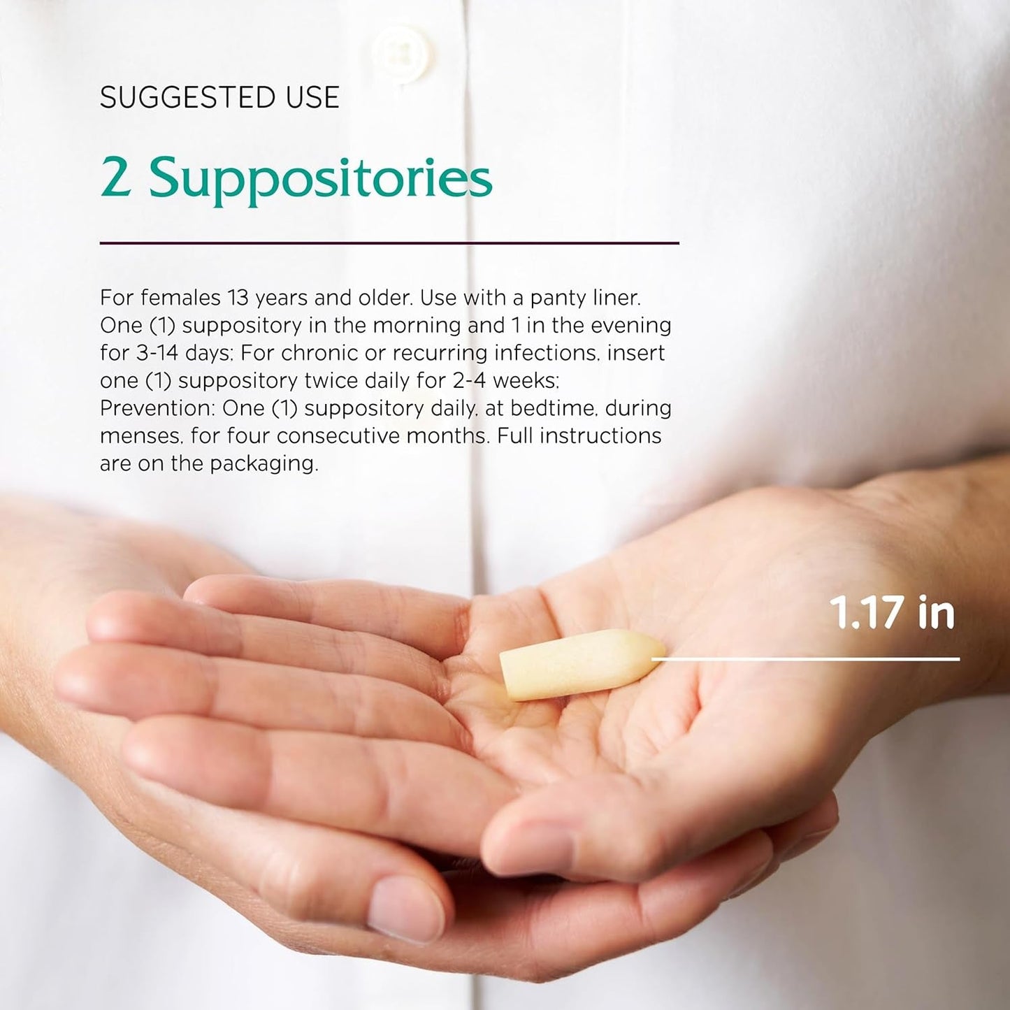 Natural Yeast Infection Relief Suppositories