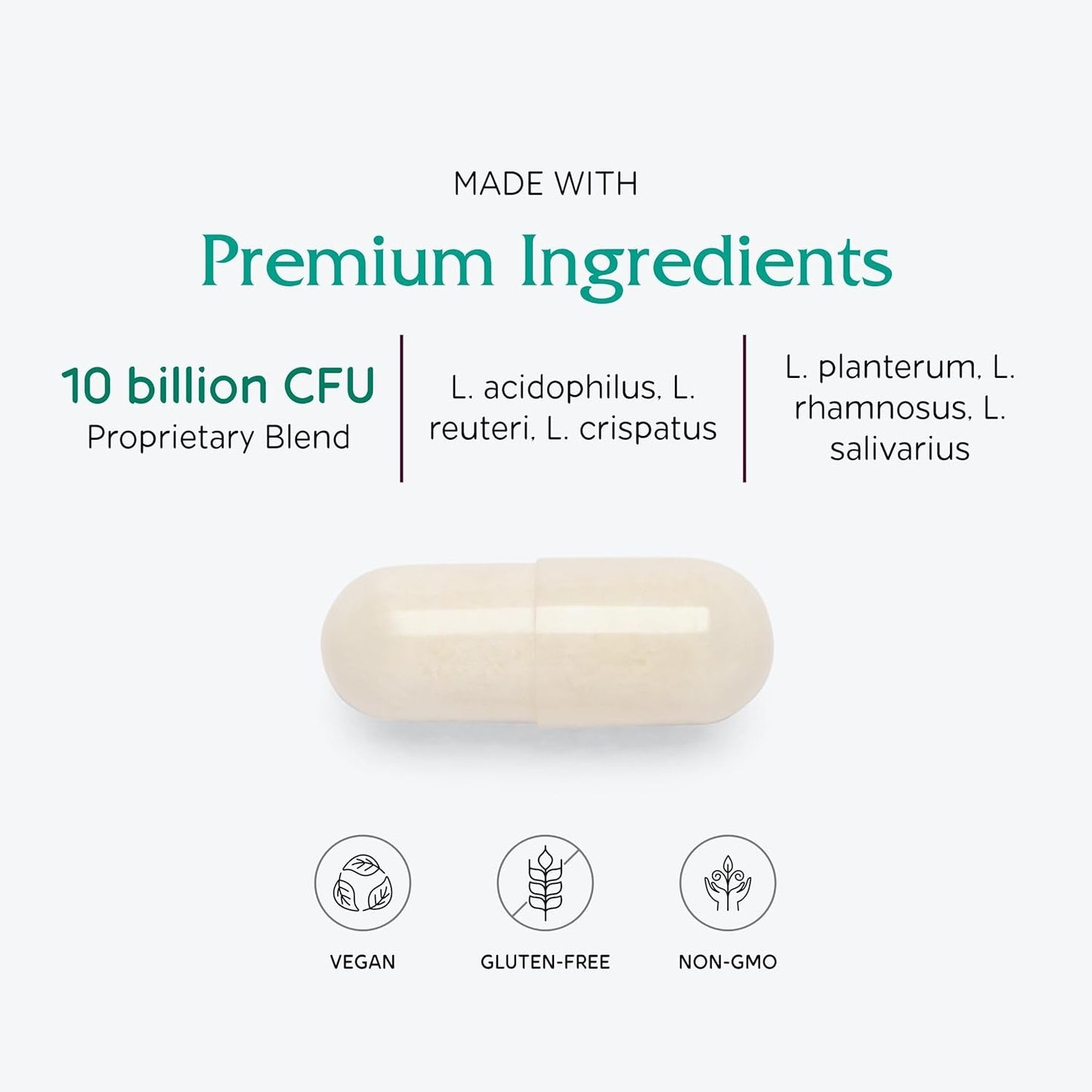 Women's Probiotic Supplement for Vaginal Health