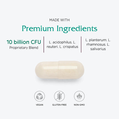 Women's Probiotic Supplement for Vaginal Health