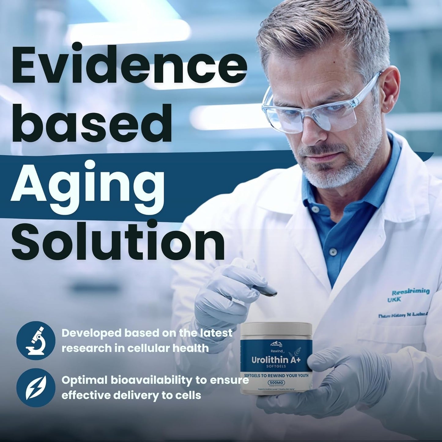 Powerful Anti Aging Supplement with Urolithin A