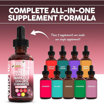 Natural Vaginal Health Probiotic Supplement Drops