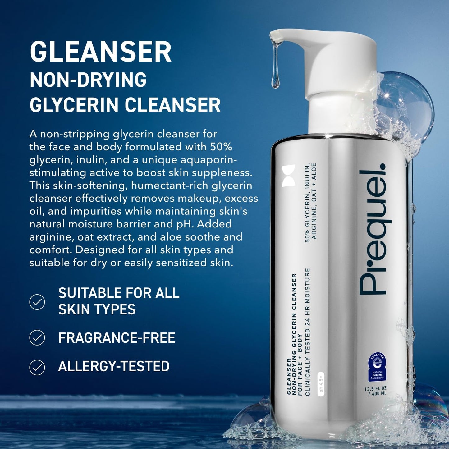 Gentle Moisturizing Face Wash - 2 Pack 400ml
