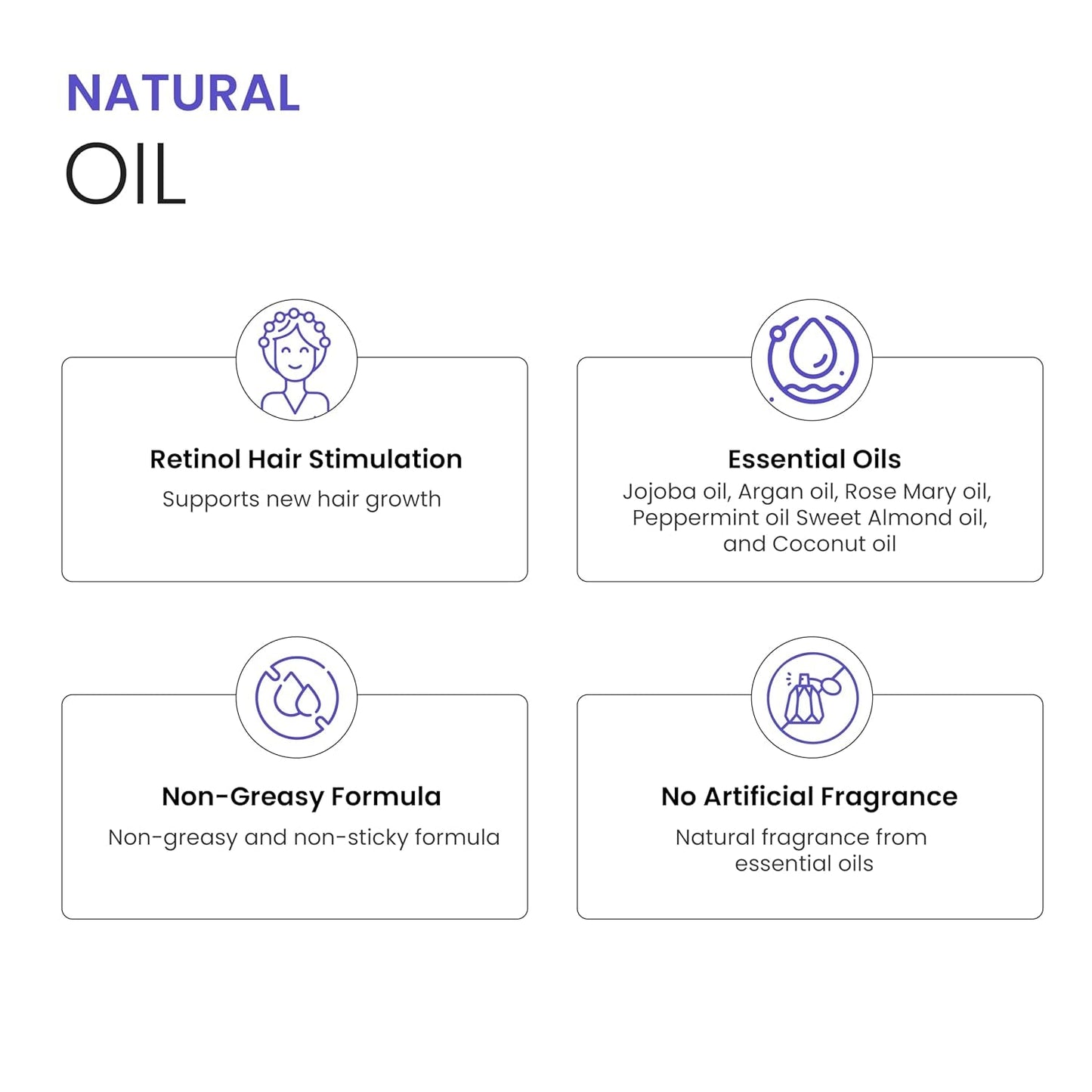Natural Hair Growth Thickening Oil 30ml
