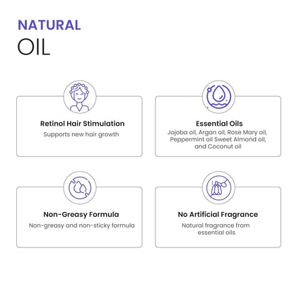 Natural Hair Growth Thickening Oil 30ml
